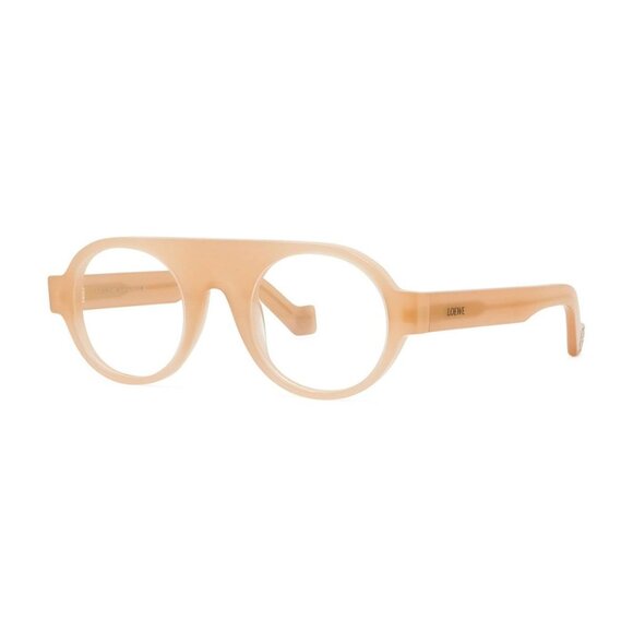 NWT LOEWE WOMEN EYEGLASSES PINK ROUND LOEWE EYEWEAR - Picture 1 of 3